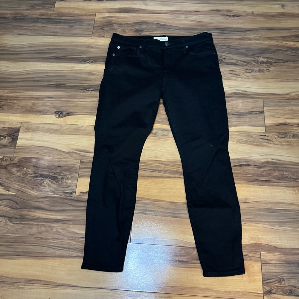 Gap true skinny black jeans